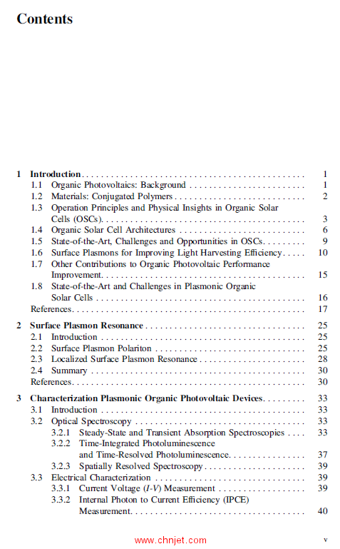 《Plasmonic Organic Solar Cells：Charge Generation and Recombination》