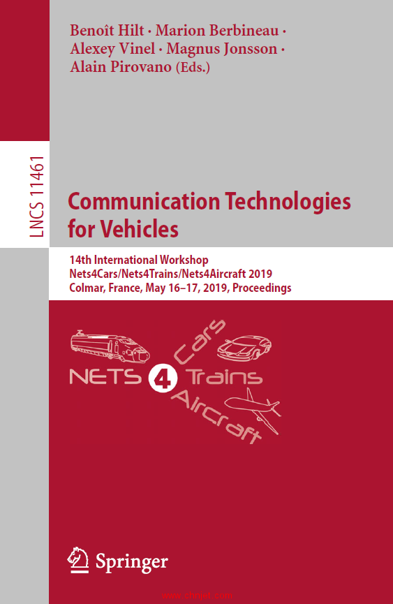 《Communication Technologies for Vehicles：14th International Workshop Nets4Cars/Nets4Trains/Nets4Ai ...