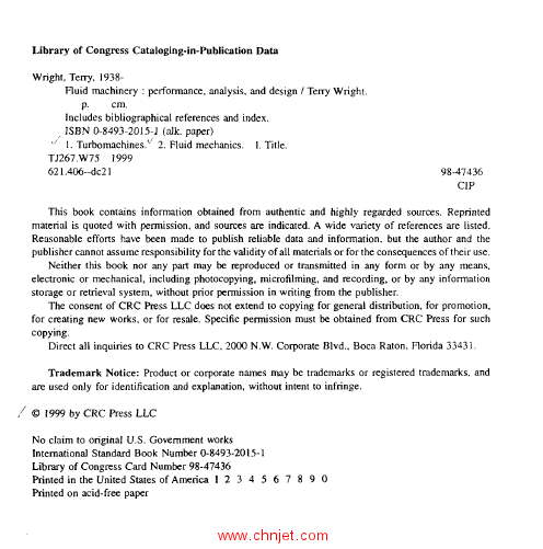 《Fluid Machinery: Performance, Analysis, and Design》