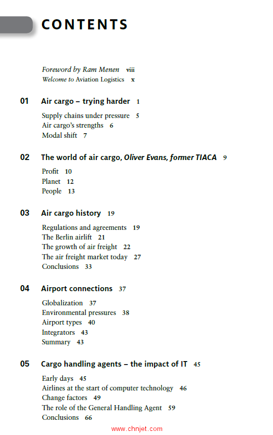 《Aviation Logistics：The dynamic partnership of air freight and supply chain》