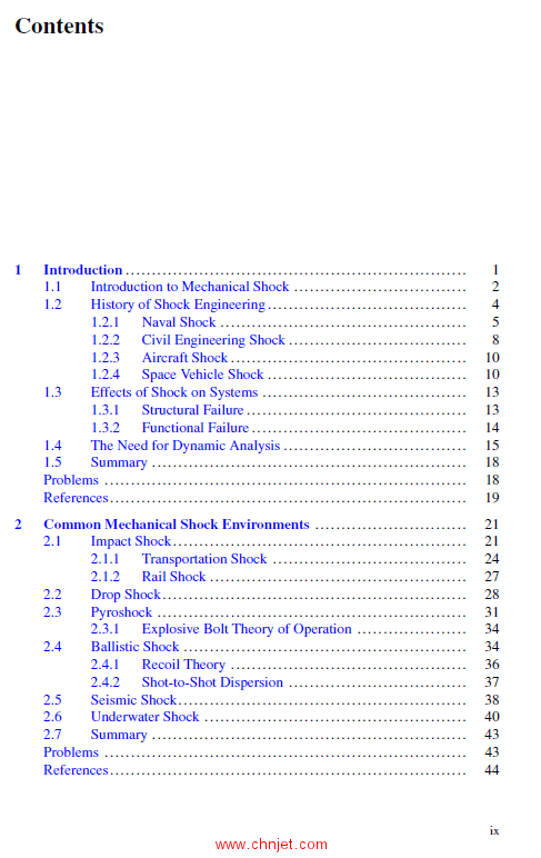 《The Science and Engineering of Mechanical Shock》