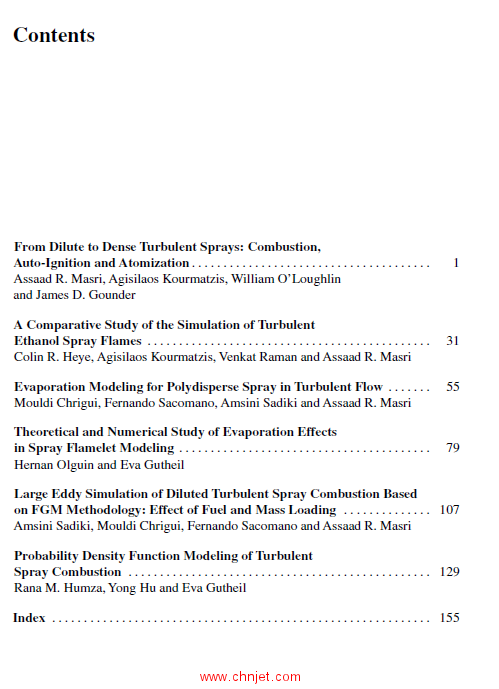《Experiments and Numerical Simulations of Turbulent Combustion of Diluted Sprays：TCS 3: Third Inte ...