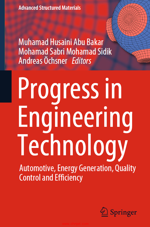 《Progress in Engineering Technology：Automotive, Energy Generation, Quality Control and Efficiency ...