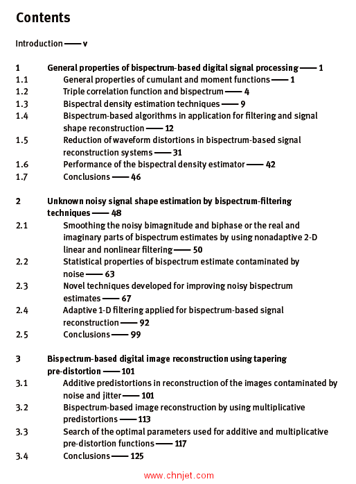 《Bispectral Methods of Signal Processing：Applications in Radar, Telecommunications and Digital Ima ...