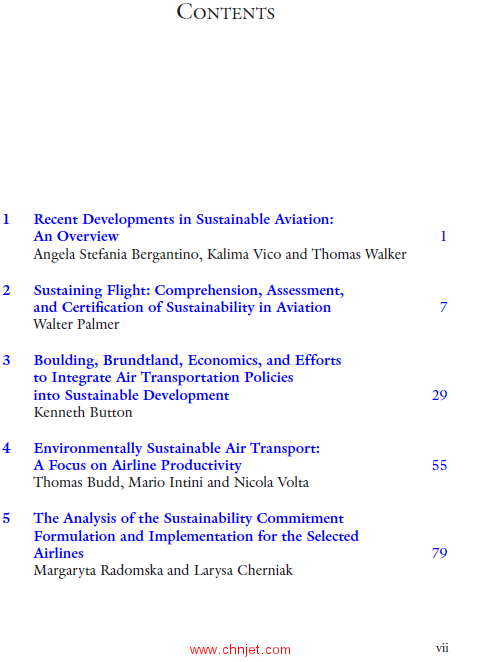 《Sustainable Aviation：Greening the Flight Path》