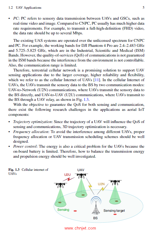 《Unmanned Aerial Vehicle Applications over Cellular Networks for 5G and Beyond》