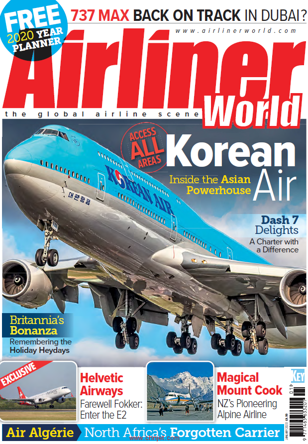 《Airliner World》2020年1月