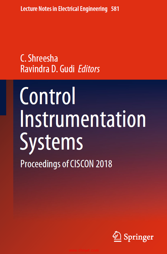 《Control Instrumentation Systems：Proceedings of CISCON 2018》