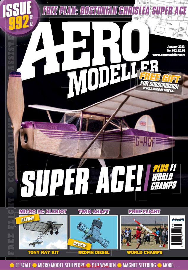 《Aero modeller》2020年1月