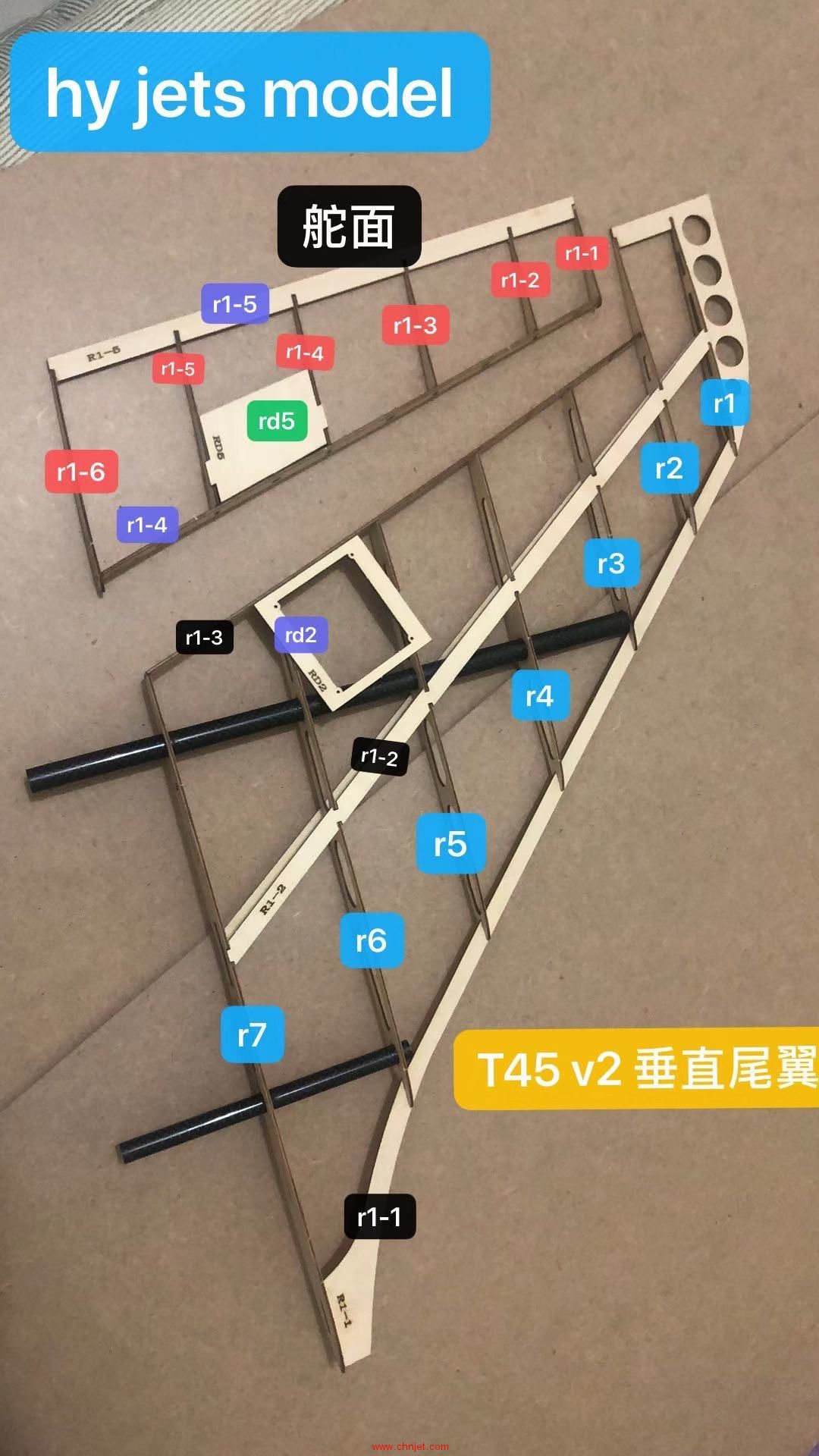 Hy jets model T45 v2详细装机贴