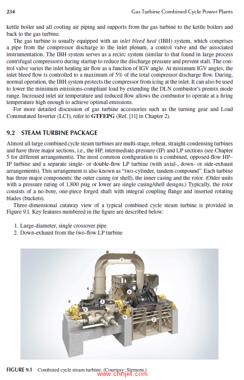 《Gas Turbine Combined Cycle Power Plants》