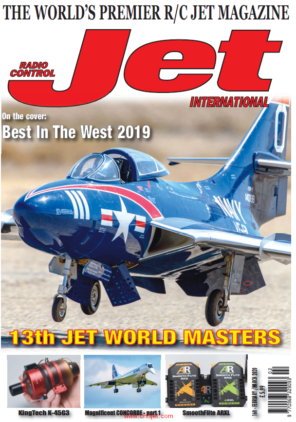 涡喷杂志《Radio Control Jet International》2020年2-3月刊