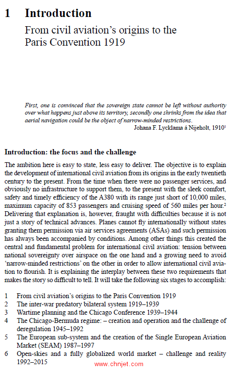 《A History of International Civil Aviation：From its Origins through Transformative Evolution》