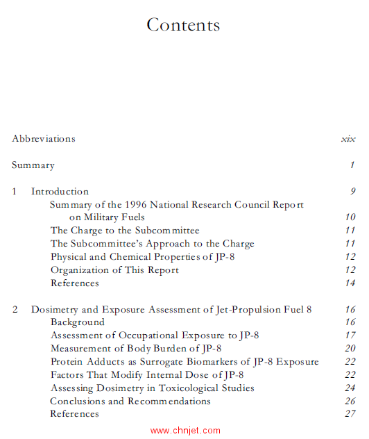 《Toxicologic Assessment of Jet-Propulsion Fuel 8》