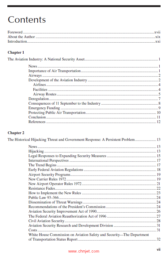 《Aviation and Airport Security：Terrorism and Safety Concerns》第二版