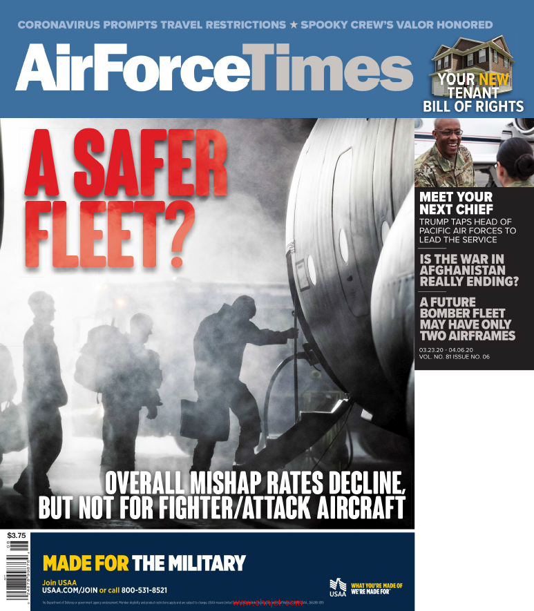 《Air Force Times》2020年3月23日