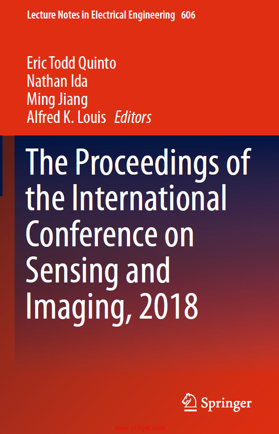 《The Proceedings of the International Conference on Sensing and Imaging, 2018》