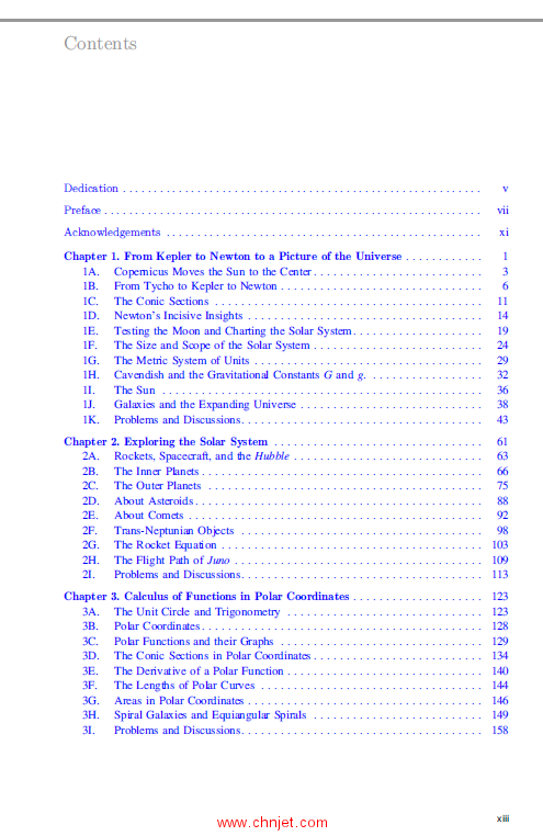 《Basic Calculus of Planetary Orbits and Interplanetary Flight：The Missions of the Voyagers, Cassin ...