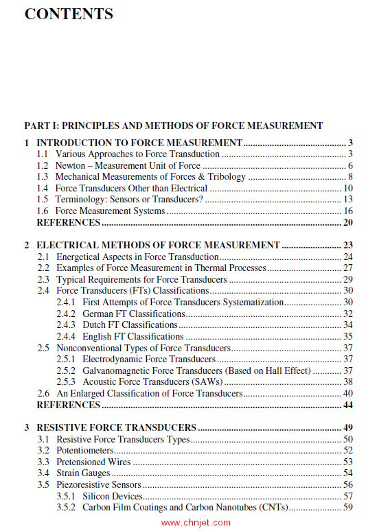 《Handbook of Force Transducers：Principles and Components》