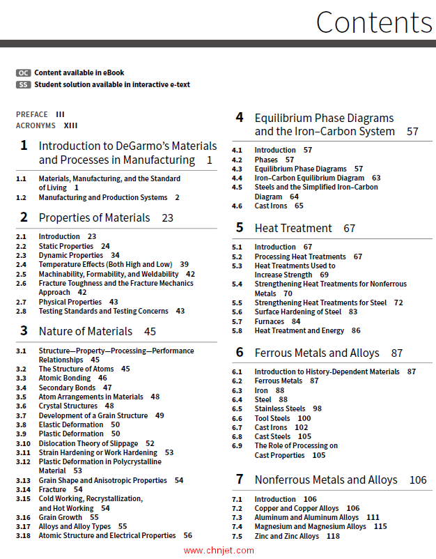 《DeGarmo's Materials and Processes in Manufacturing》第13版