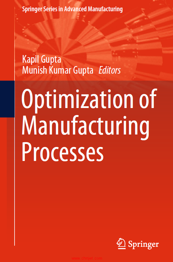 《Optimization of Manufacturing Processes》