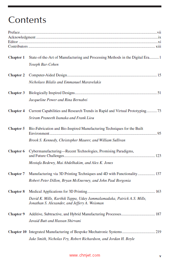 《Advances in Manufacturing and Processing of Materials and Structures》