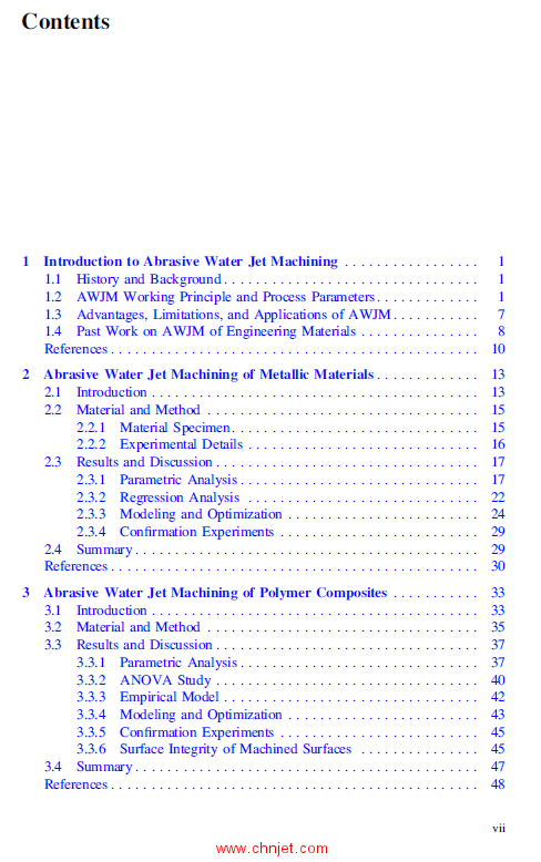 《Abrasive Water Jet Machining of Engineering Materials》