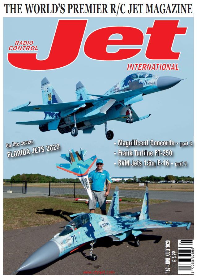 涡喷杂志《Radio Control Jet International》2020年6-7月刊