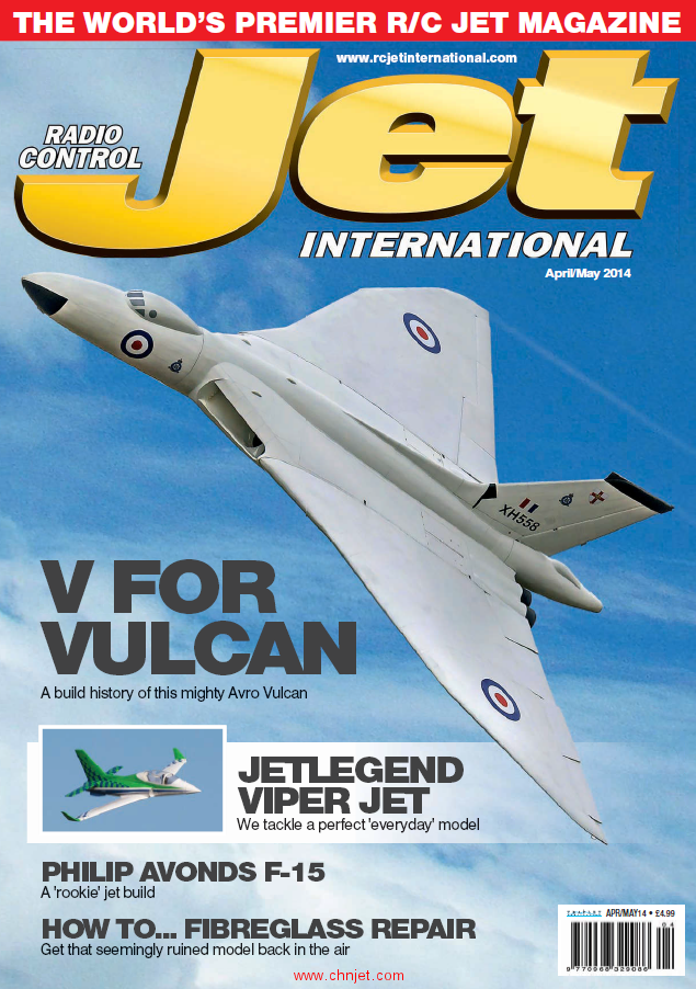 涡喷杂志《Radio Control Jet International》2014年4-5月刊