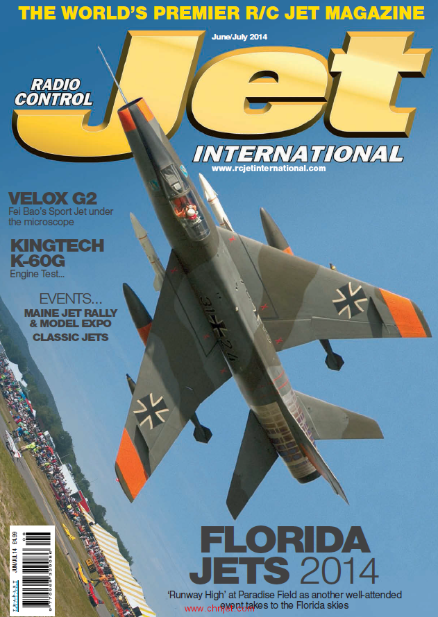 涡喷杂志《Radio Control Jet International》2014年6-7月刊