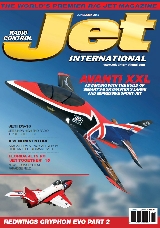 涡喷杂志《Radio Control Jet International》2015年6-7月刊