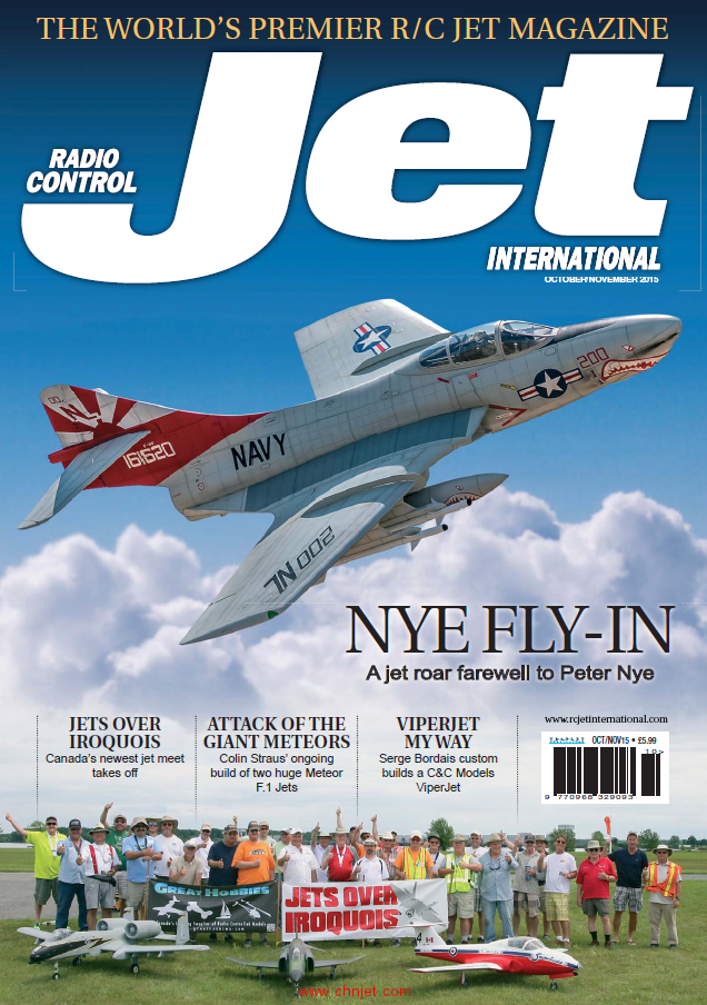 涡喷杂志《Radio Control Jet International》2015年10-11月刊