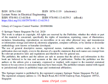 《Optical and Wireless Technologies：Proceedings of OWT 2018》