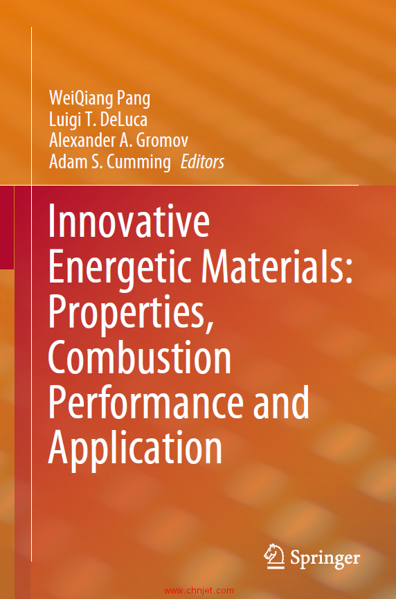 《Innovative Energetic Materials: Properties,Combustion Performance and Application》