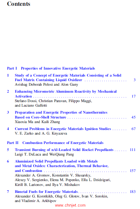 《Innovative Energetic Materials: Properties,Combustion Performance and Application》