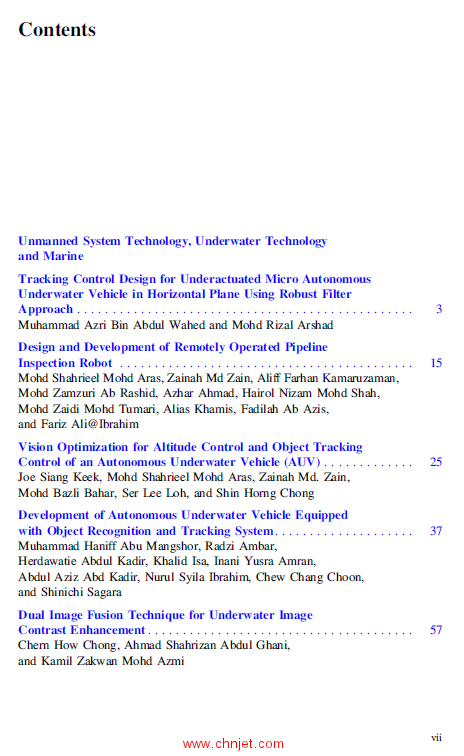 《Proceedings of the 11th National Technical Seminar on Unmanned System Technology 2019：NUSYS’19》 ...