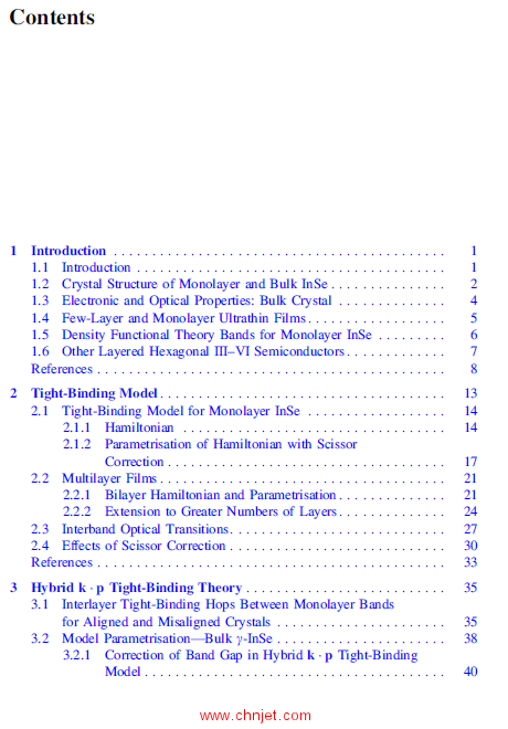 《Theory of Electronic and Optical Properties of Atomically Thin Films of Indium Selenide》