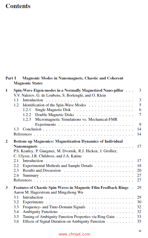 《Magnonics：From Fundamentals to Applications》