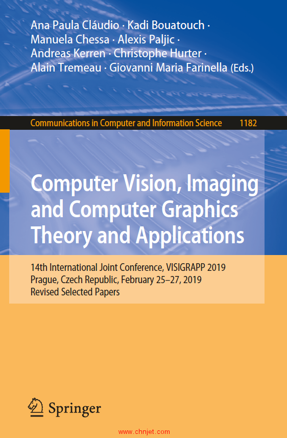 《Computer Vision, Imaging and Computer Graphics Theory and Applications：14th International Joint C ...