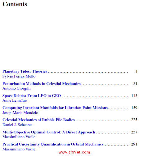 《Satellite Dynamics and Space Missions》