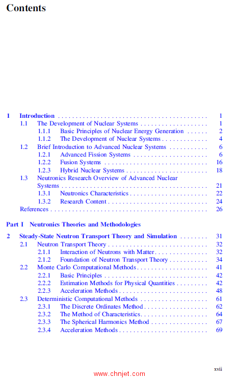 《Neutronics of Advanced Nuclear Systems》