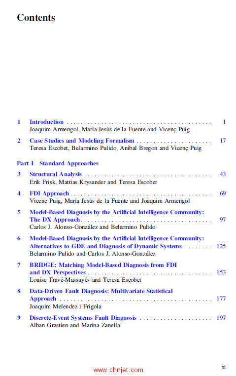 《Fault Diagnosis of Dynamic Systems：Quantitative and Qualitative Approaches》