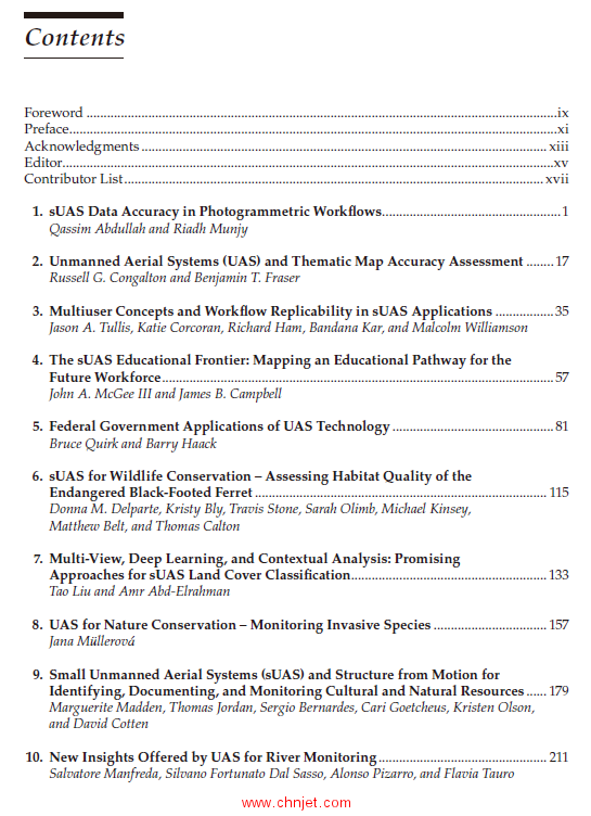《Applications of Small Unmanned Aircraft Systems：Best Practices and Case Studies》