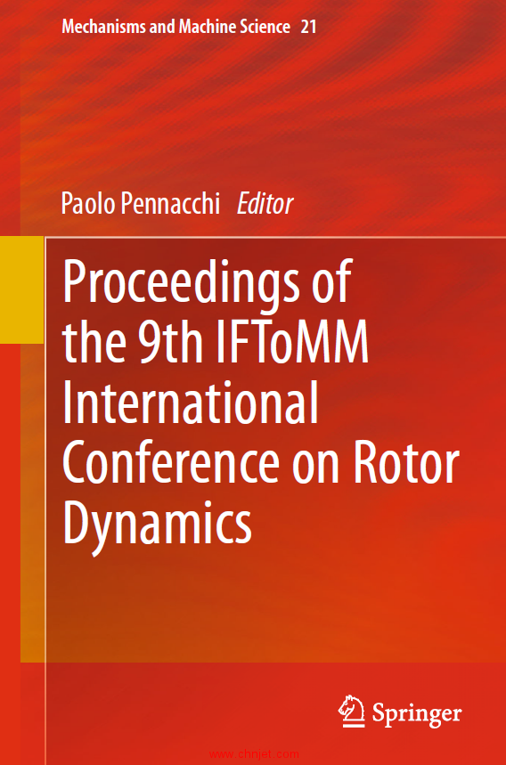 《Proceedings of the 9th IFToMM International Conference on Rotor Dynamics》