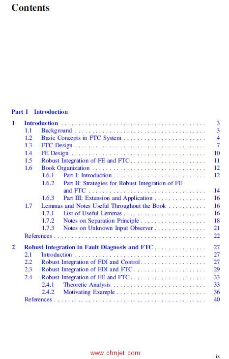 《Robust Integration of Model-Based Fault Estimation and Fault-Tolerant Control》