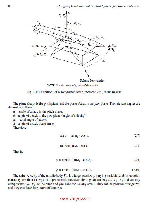 《Design of Guidance and Control Systems for Tactical Missiles》