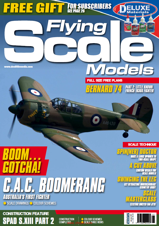 《Flying Scale Models》2021年1月