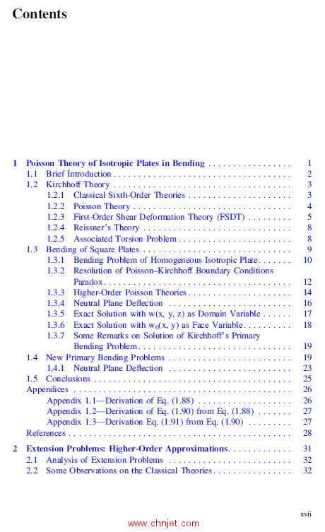 《Poisson Theory of Elastic Plates》