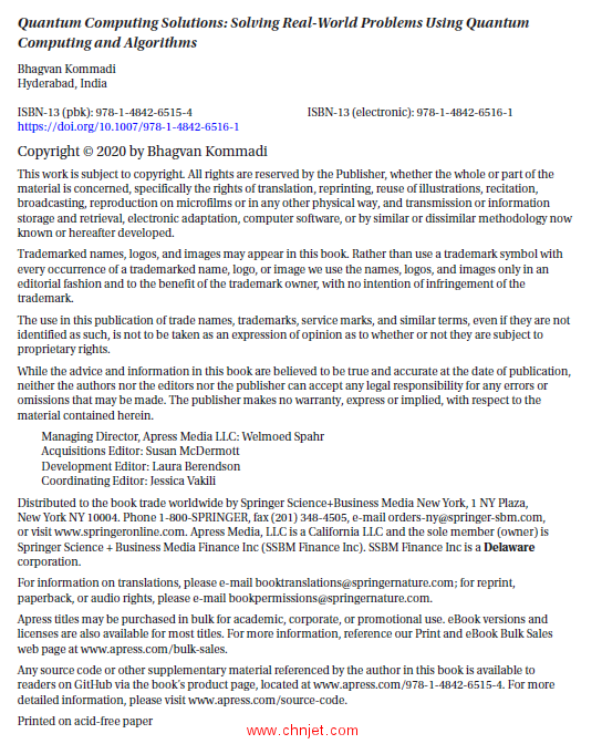 《Quantum Computing Solutions：Solving Real-World Problems Using Quantum Computing and Algorithms》 ...