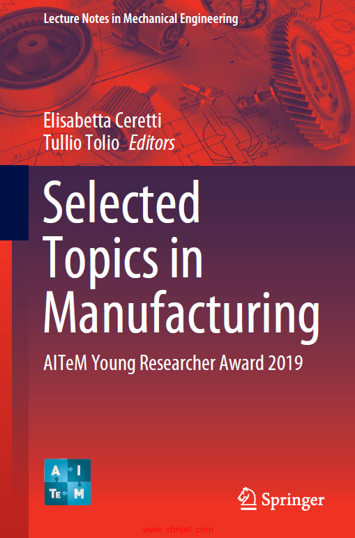 《Selected Topics in Manufacturing：AITeM Young Researcher Award 2019》